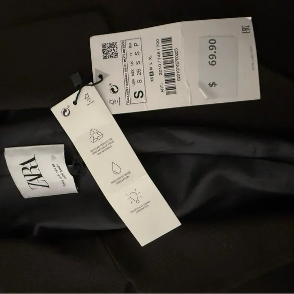 Zara Dark Brown Women's Blazer - Picture 4 of 6